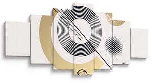 Obraz - Geometrické tvary N⁰2 (210x100 cm)