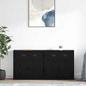Konzole 2 ks Černý dub 70 x 35,5 x 67,5 cm Kompozitní dřevo 3402661