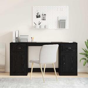 Stůl s kabinetem Černý dub Kompozitní dřevo 154,5 x 50 x 75 cm 3402679