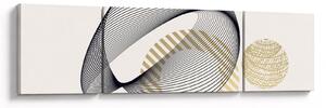 Obraz - Geometrické tvary N⁰3 (170x50 cm)
