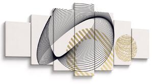 Obraz - Geometrické tvary N⁰3 (210x100 cm)