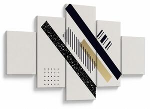 Obraz - Geometrické tvary N⁰5 (125x70 cm)