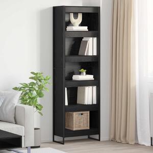 Knihovna 60 x 30 x 189,5 cm Kompozitní dřevo Černý dub 3402998
