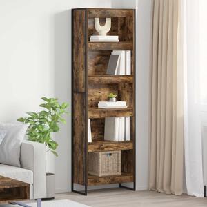 Knihovna 60 x 30 x 189,5 cm Kompozitní dřevo Kouřový dub 3403000
