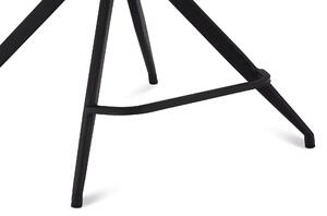 Designová barová židle Aeron, tmavohnědá