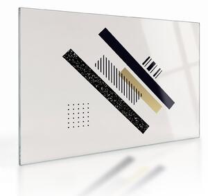 Skleněný obraz - Geometrické tvary N⁰5 (70x50 cm)