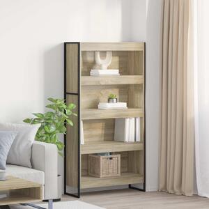 Knihovna 80 x 30 x 155 cm Kompozitní dřevo Sonoma 3403005