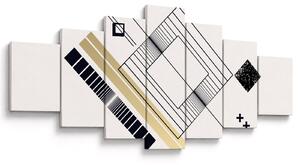 Obraz - Geometrické tvary N⁰6 (210x100 cm)