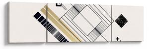 Obraz - Geometrické tvary N⁰6 (170x50 cm)