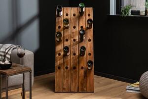 Regál na víno Lyric 107 cm recyklované dřevo