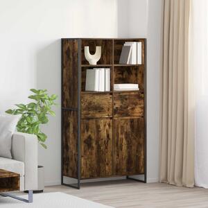 Servírovací skříň Kouřový dub 81 x 36 x 150.5 cm 3403036