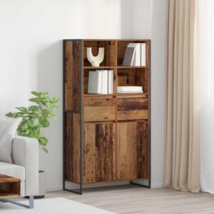 Servírovací skříň Staré dřevo 81 x 36 x 150.5 cm 3403038