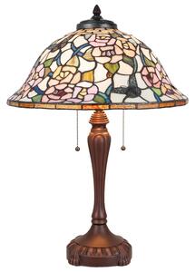 Stolní lampa Tiffany Motýl - 46*65 cm 3x E27/60W
