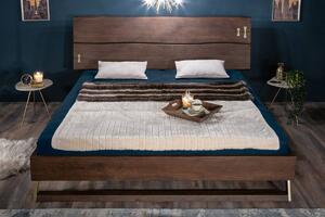 Designová postel Massive 180 x 200 cm akácie vinegar