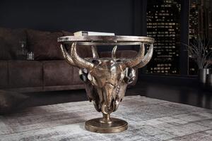 Designový konferenční stolek Randal 56 cm bronzový
