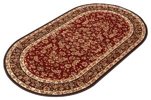 Oválný koberec Agnella Standard Hermiona Terakota Rozměr: 100x180 cm