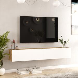 TV stolek/skříňka Freddie 8 (Borovice antlantic + Bílá). 1072595