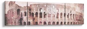 Obraz - Vintage pohlednice města N⁰2 (170x50 cm)