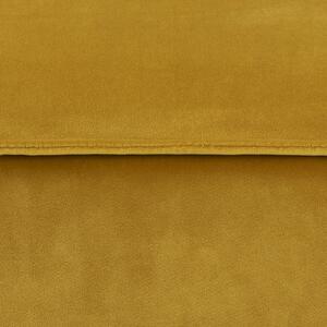 Designová taburetka Nara žlutá kostka