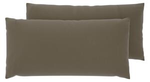 Livarno® Povlak na polštář ze saténového mikrovlákna, 2 kusy, 40 x 80 cm. (zelená) (100413427006)