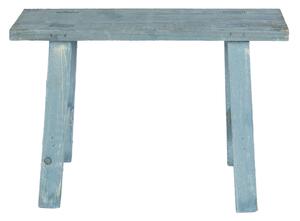 Modrá dekorační stolička Quinton - 40*14*27 cm