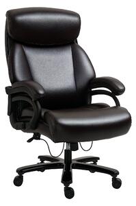 Vinsetto Kancelářská židle Výkonná herní židle s otočnou funkcí Houpací funkce Silné polstrování Kapacita 180 kg Ergonomický design Výškově nastavitel