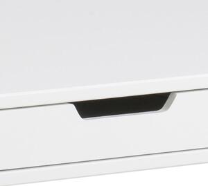Designový psací stůl Natalya 141cm bílý