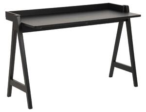 Designový psací stůl Nathaly 126 cm černý