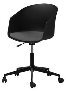 Designová kancelářská židle Natividad černá-šedá