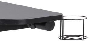 Designový psací stůl Naretha 100 cm černý