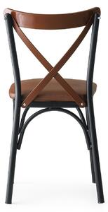 Set 4 židlí Erica (Hnědá). 1072793