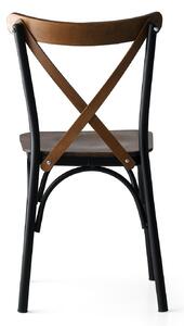 Set 4 židlí Aisha (Ořech). 1072792