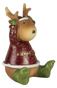 Vánoční dekorativní sošky sobů Merry Christmas (3ks) - 18*5*9 cm