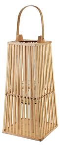 Mondex Proutěná lucerna LUCIE Natural 23x48 cm hnědá