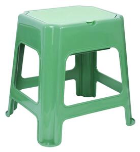 Erga příslušenství, koupelnová židle s úložným prostorem 420x365x425 mm, zelená, ERG-08046