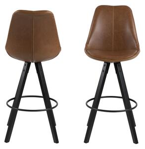 Designová barová židle Nascha brandy