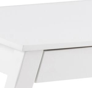 Designový psací stůl Naro 120 cm bílý