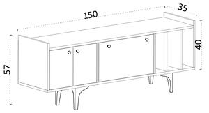 TV stolek/skříňka Antonio (Dub safírový). 1072898