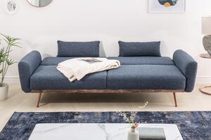 Pohovka BELLEZZA 210 CM modrá rozkládací Nábytek | Obývací pokoj | Sedací soupravy a pohovky | Pohovky | Všechny pohovky