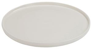 Bílý porcelánový mělký talíř Ruby L - Ø 31*1,6 cm