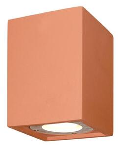 ACA Lighting venkovní hranaté stropní svítidlo beton IP65 GU10, terakota