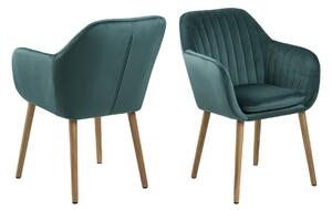 Designové židle Nashira lahvově zelená VIC