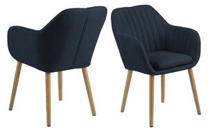 Designové židle Nashira tmavě modrá 2