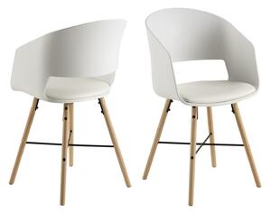 Designová židle Alexei bílá