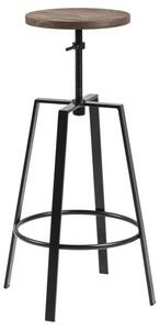 Designová barová židle Nephele černá
