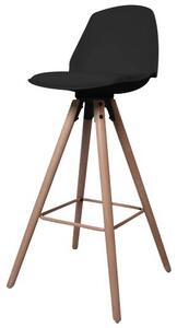 Designová pultová stolička Nerea černá