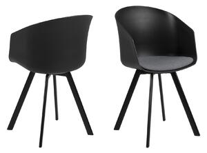 Designová židle Almanzo černá