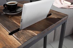 Designový odkládací stolek Factor Tablet 43 cm akácie