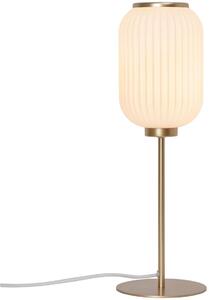 Nordlux Milford stolní lampa 1x40 W bílá-mosaz 2213225001