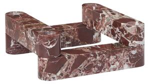 Modulární svícen Newel Rosso Levanto Marble